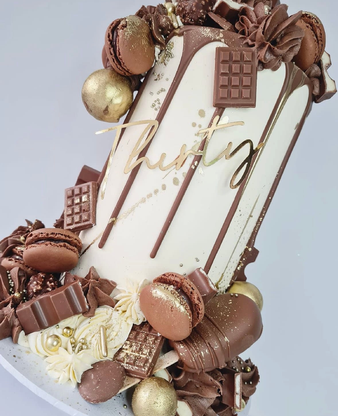 Chocolate drip cake - style 2