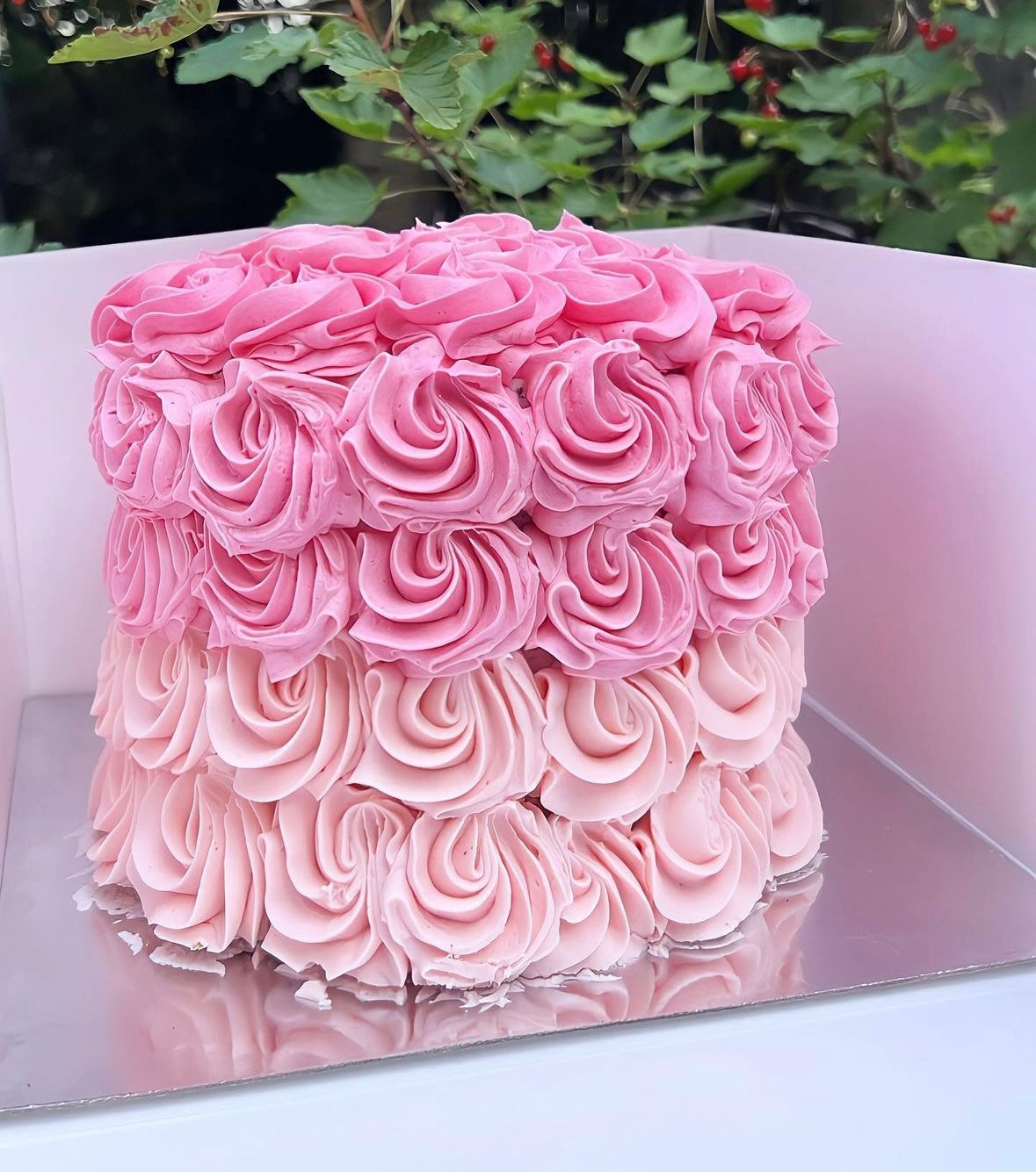 Rosette cake