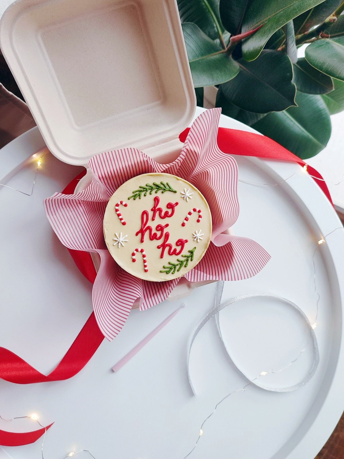 HO HO HO Bento Cake