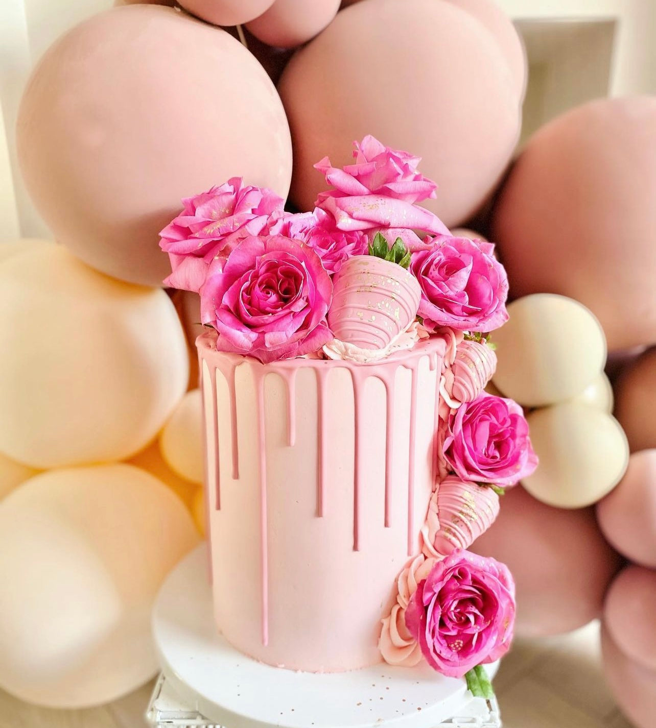 Strawberries & Roses