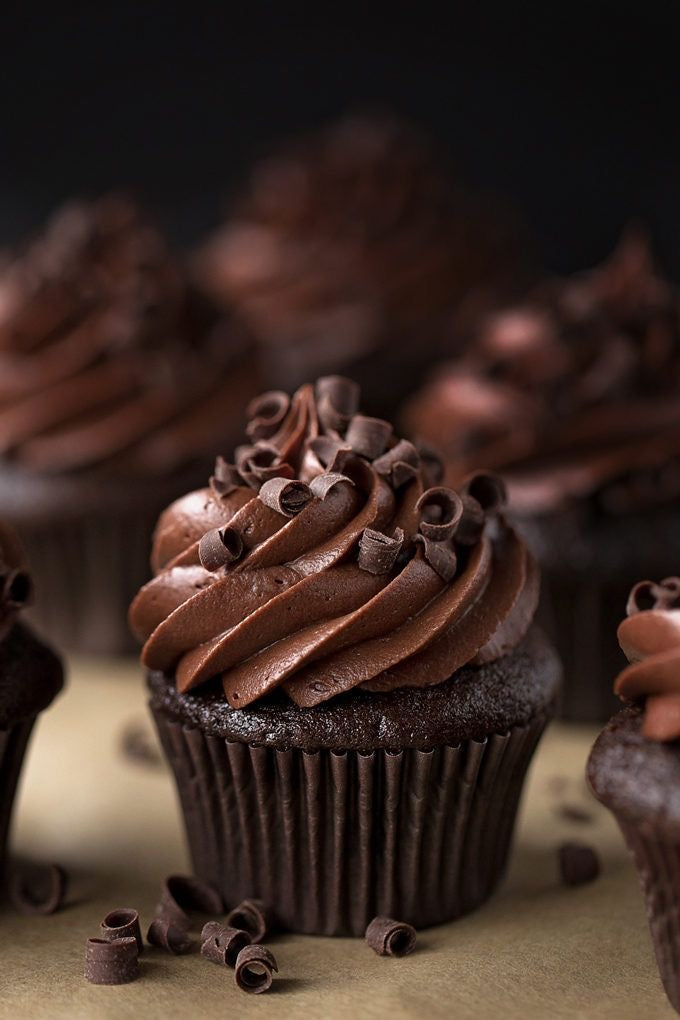 Indulgent chocolate cupcake