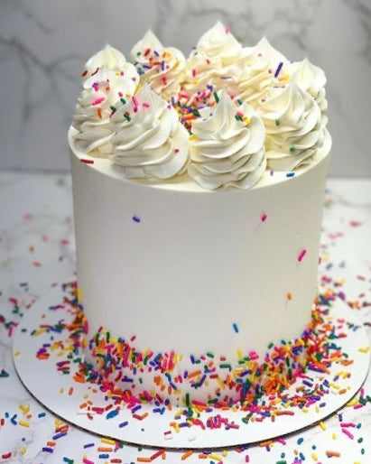 Funfetti vanilla cake